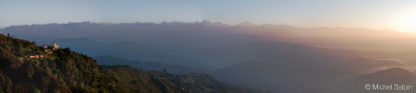 Panorama Nagarkot Népal
