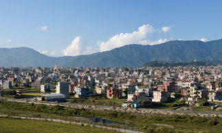 Panorama Katmandou au Népal