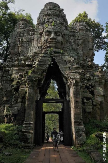 Porte du site archéologique d'angkor