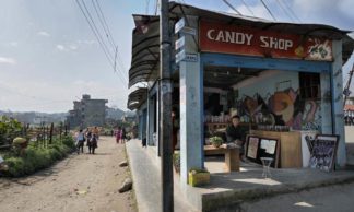 Magasin de bonbons - Katmandou - Népal