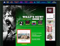 Le site de Frank Zappa
